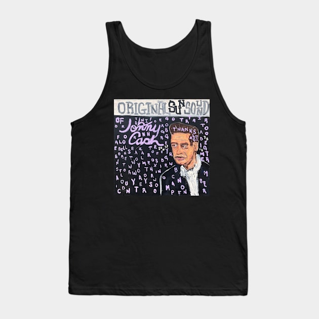 Johnny Cash Tank Top by ElSantosWorld